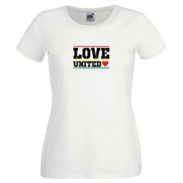 Love United - biały damski tshirt